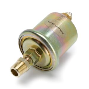 SENSOR, OIL PRESSURE, 100 PSIG/7 BAR, 1/8 in. NPTF (M), FOR 52MM ELEC. GAUGE