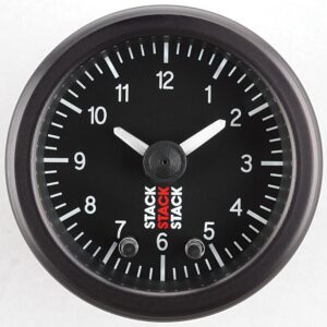 ANALOG CLOCK, BLK