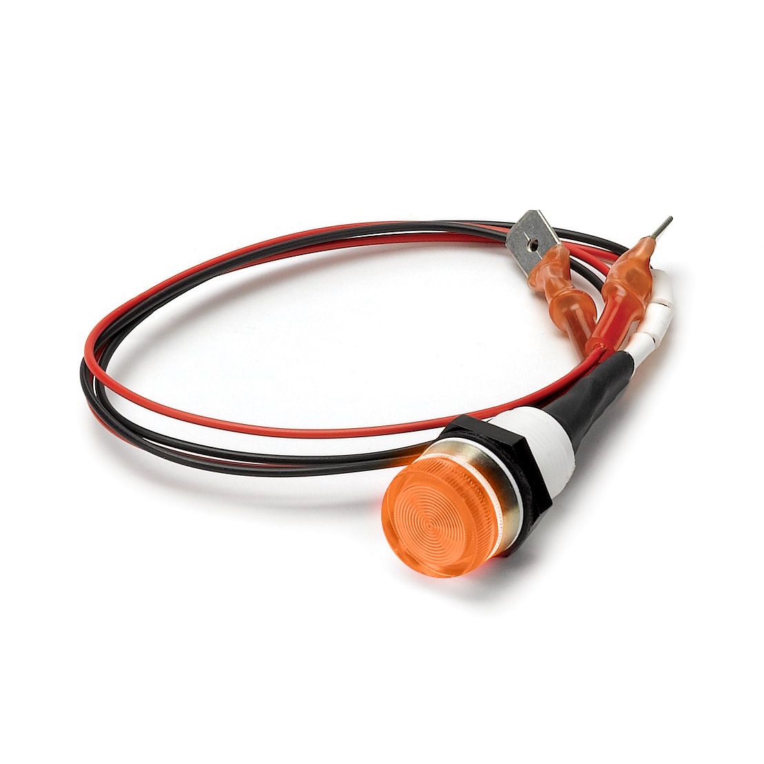 WARNING LIGHT, PANEL MOUNT, AMBER