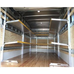 GXTX - HFS1848T - FOLDING SHELF ASSY 18" DEEP X 48" LONG FORD TRANSIT VAN 2 SHELVES PER ASSY