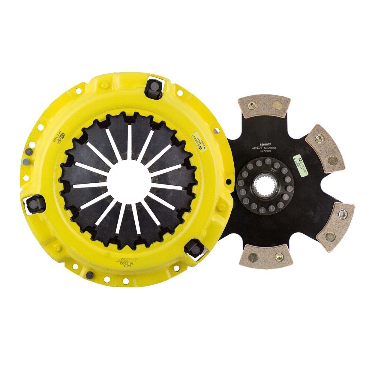 ACT HD-O/Race Rigid 6 Pad Kit