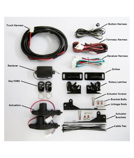 Tonneau Cover Tailgate Lock Assembly