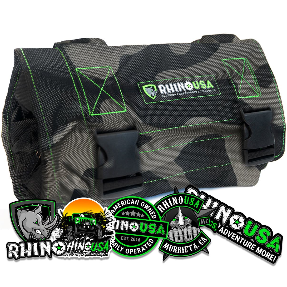 RHINO USA HEAVY DUTY OFF-ROAD TOOL BAG/ROLL CAMO