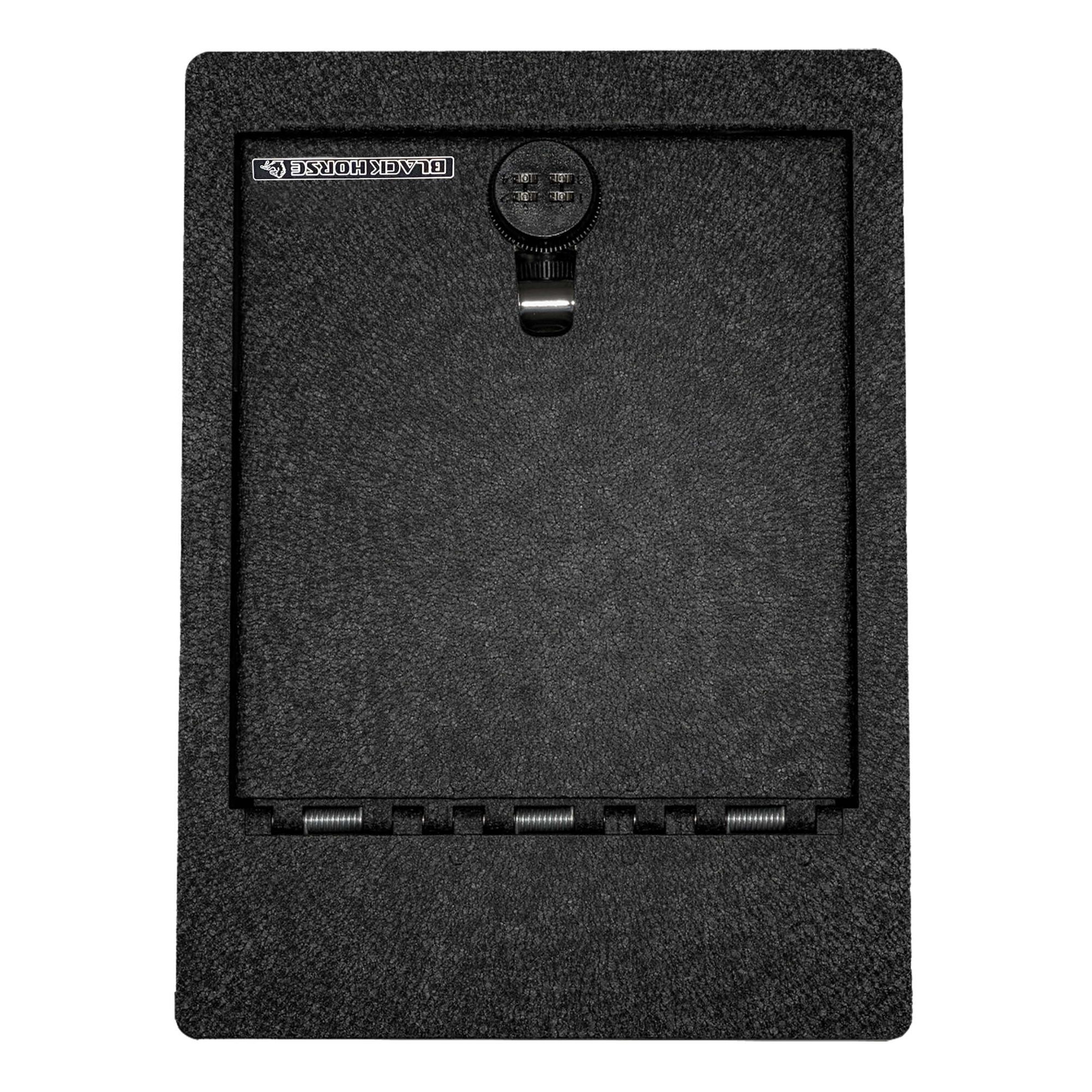 Black Horse Off Road Under Seat Storage Console Safe Black Steel UASGM05