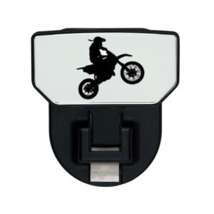 CARR - 183152 - HD Universal Hitch Step; Fits 2 in. Receiver; Black; Dirt Bike; Single
