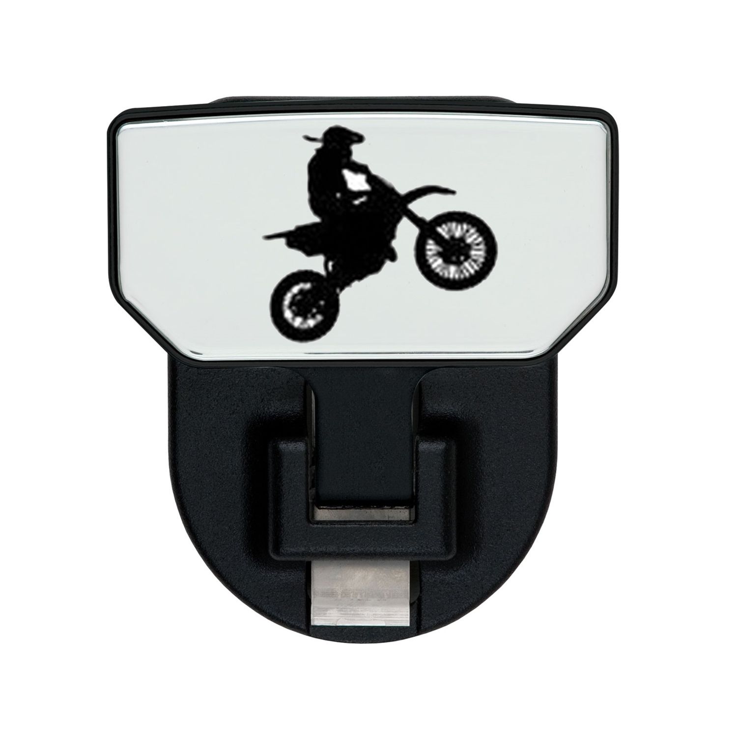 CARR  - 183152 - HD Universal Hitch Step; Fits 2 in. Receiver; Black; Dirt Bike; Single