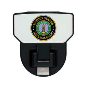 CARR - 183232 - HD Universal Hitch Step; Fits 2 in. Receiver; Black; US Nat Guard; Single