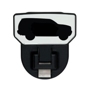 CARR - 183192 - HD Universal Hitch Step; Fits 2 in. Receiver; Black; SUV; Single