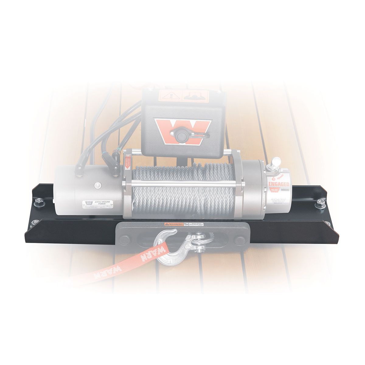 UNIVERSAL FOOT DOWN WINCH MOUNTING PLATE