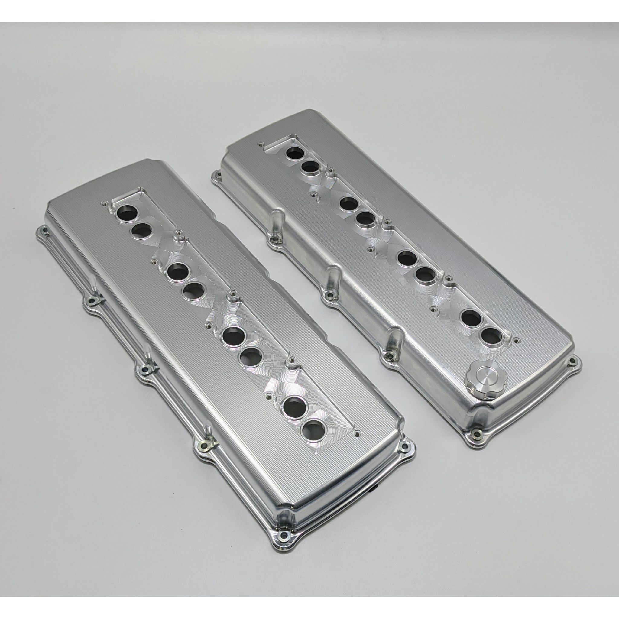 Granatelli Dodge HEMI Valve Cover Set, Billet. 5.7, 6.1, 6.2 & 6.4 with Oil Fill Cap