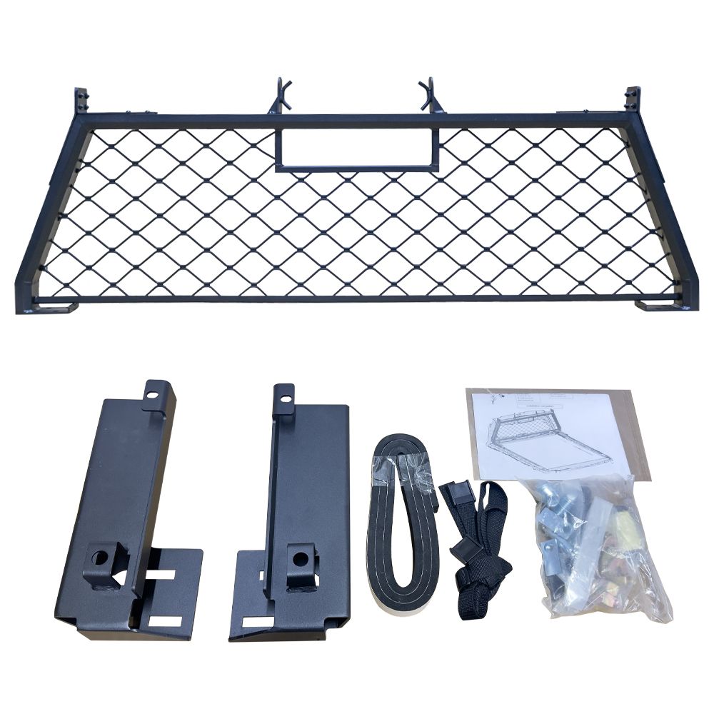 Headache Rack Black Powdercoat