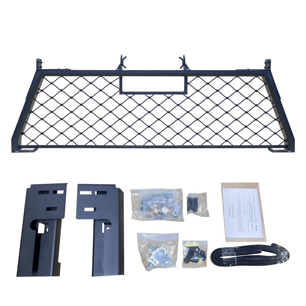 Headache Rack Black Powdercoat