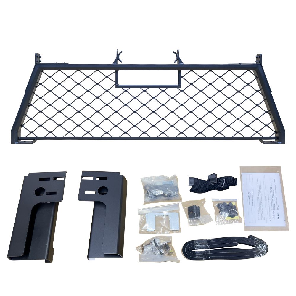 Headache Rack Black Powdercoat