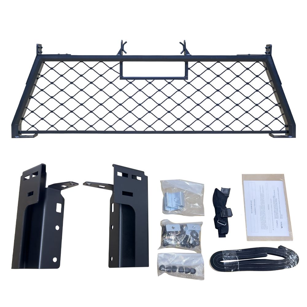 Headache Rack Black Powdercoat