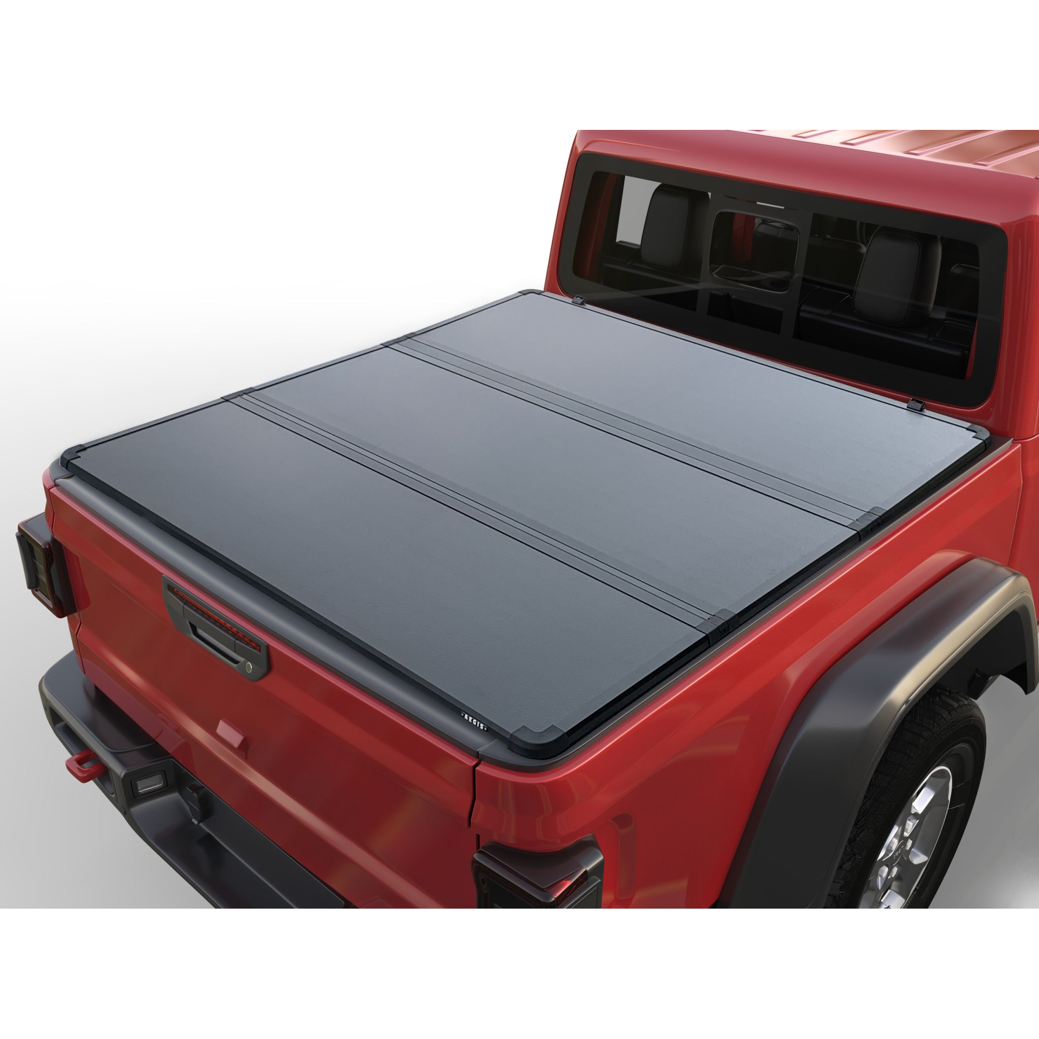 Hard Tri-Fold Tonneau Cover Black