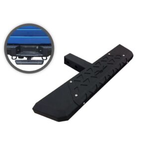 Black Optimus Series Hitch Step