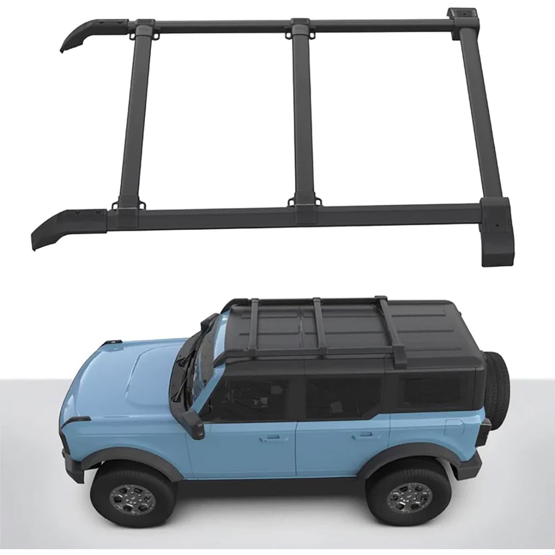 Craftsmen Roof Rack Black Powdercoat