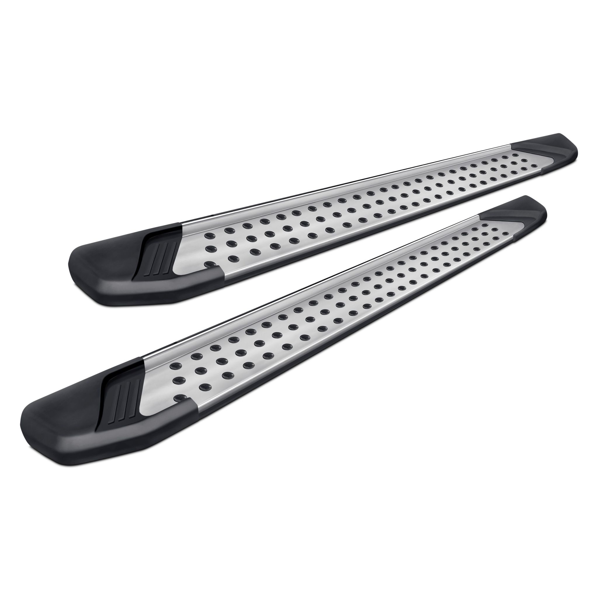 Black Horse Off Road Vortex Running Boards Aluminum Aluminum VO-EDGE15
