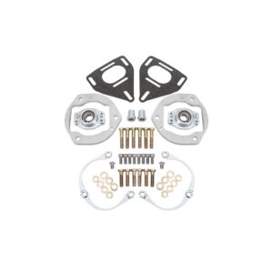 Caster camber plates, factory spring