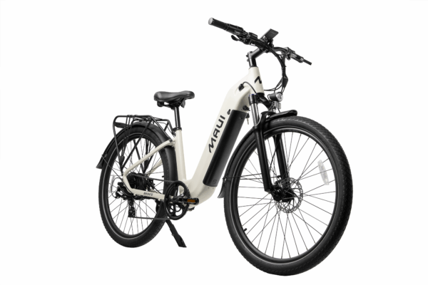 Maui MBCT01WHT - Electric city bike step-thru 500w white