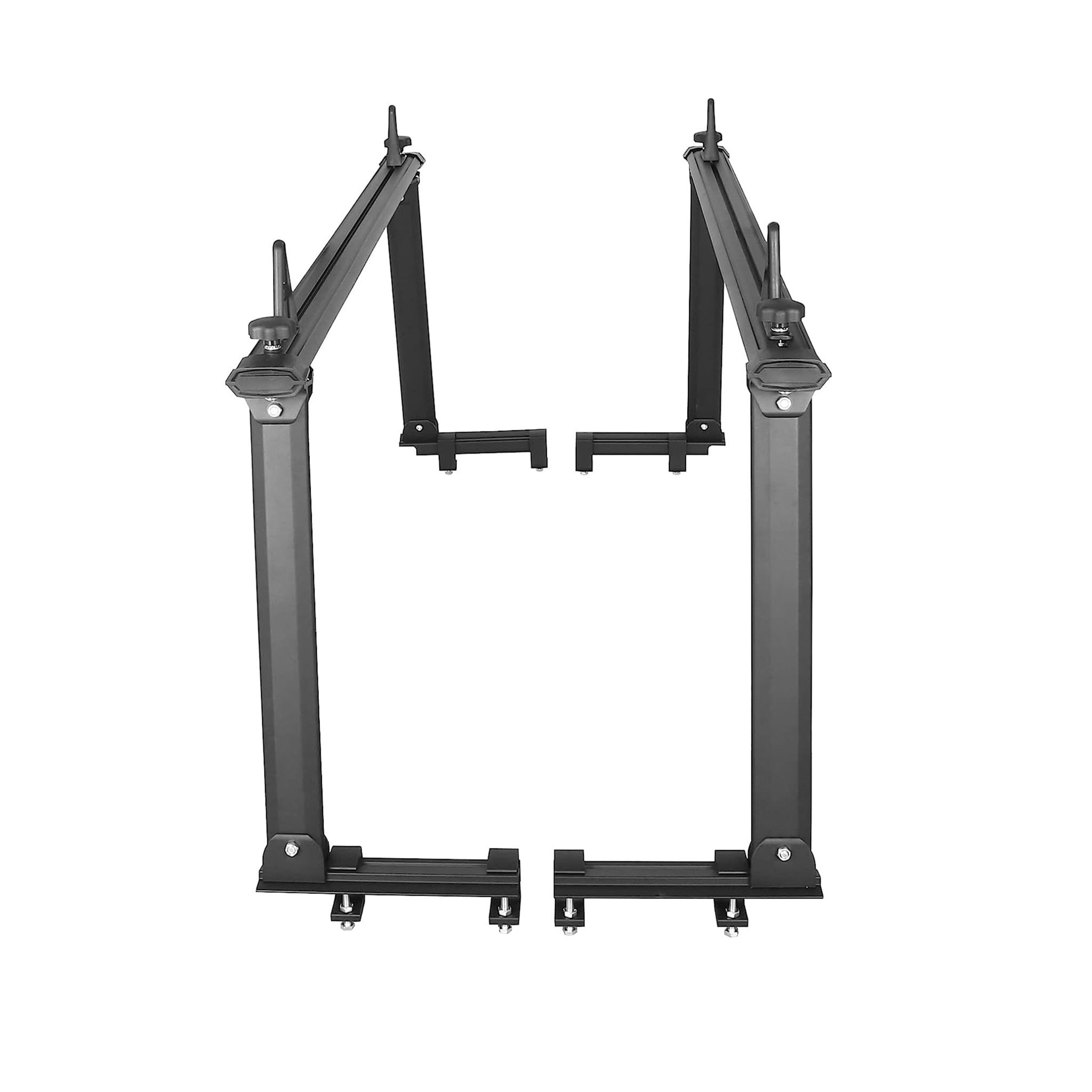 Black Horse Off Road Summit Commercial Ladder Bed Rack Black Aluminum WHATRB