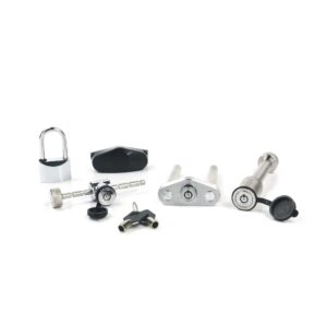 Weigh Safe Complete Lock Set Dual Pin, Hitch Pin, Latch Lock, Pad Lock