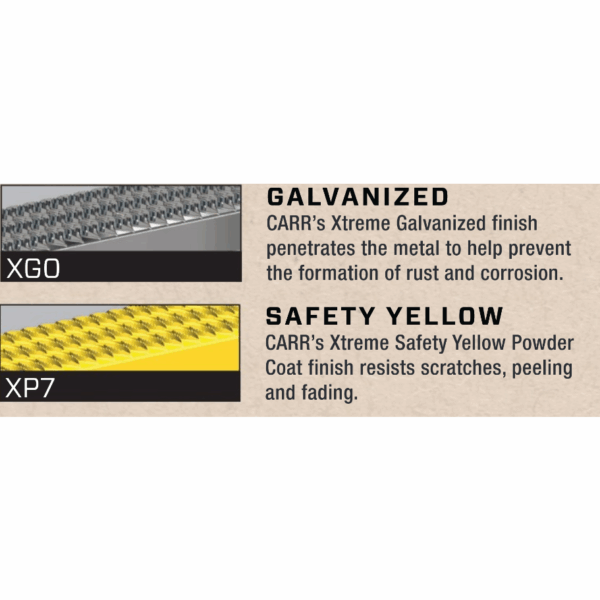 CARR  - 501057 - WTS; 24 in. Retractable Step (Chevy Cargo Van,Side Door); P3 Blk /XP7 Sfty Ylw