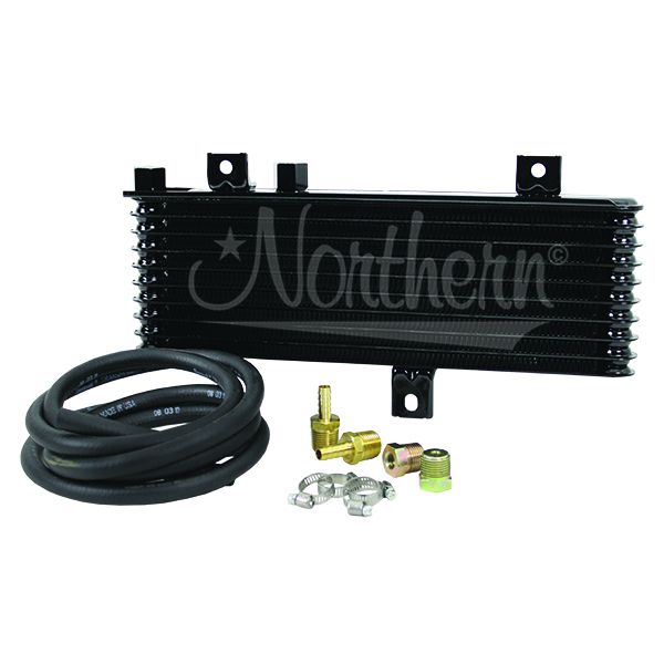 Transmission Oil Cooler Kit For Trucks. Stacked Plate.
