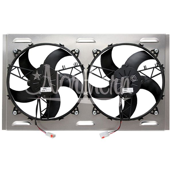 DUAL HIGH CFM 11 ELECTRIC FAN & SHROUD