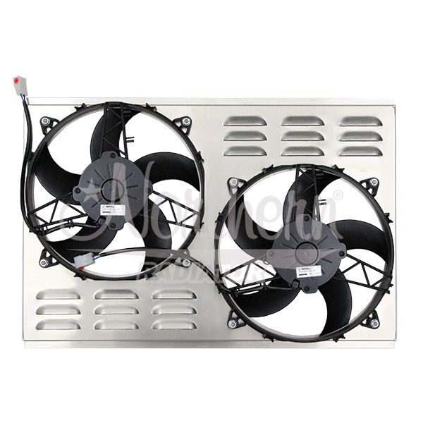 DUAL HIGH CFM 11 ELECTRIC FAN & SHROUD