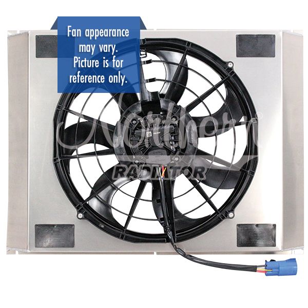 Single Electric Brushless Fan Shroud Kit