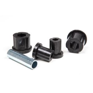 Jeep CJ Rear Spring Bushing Kit Black