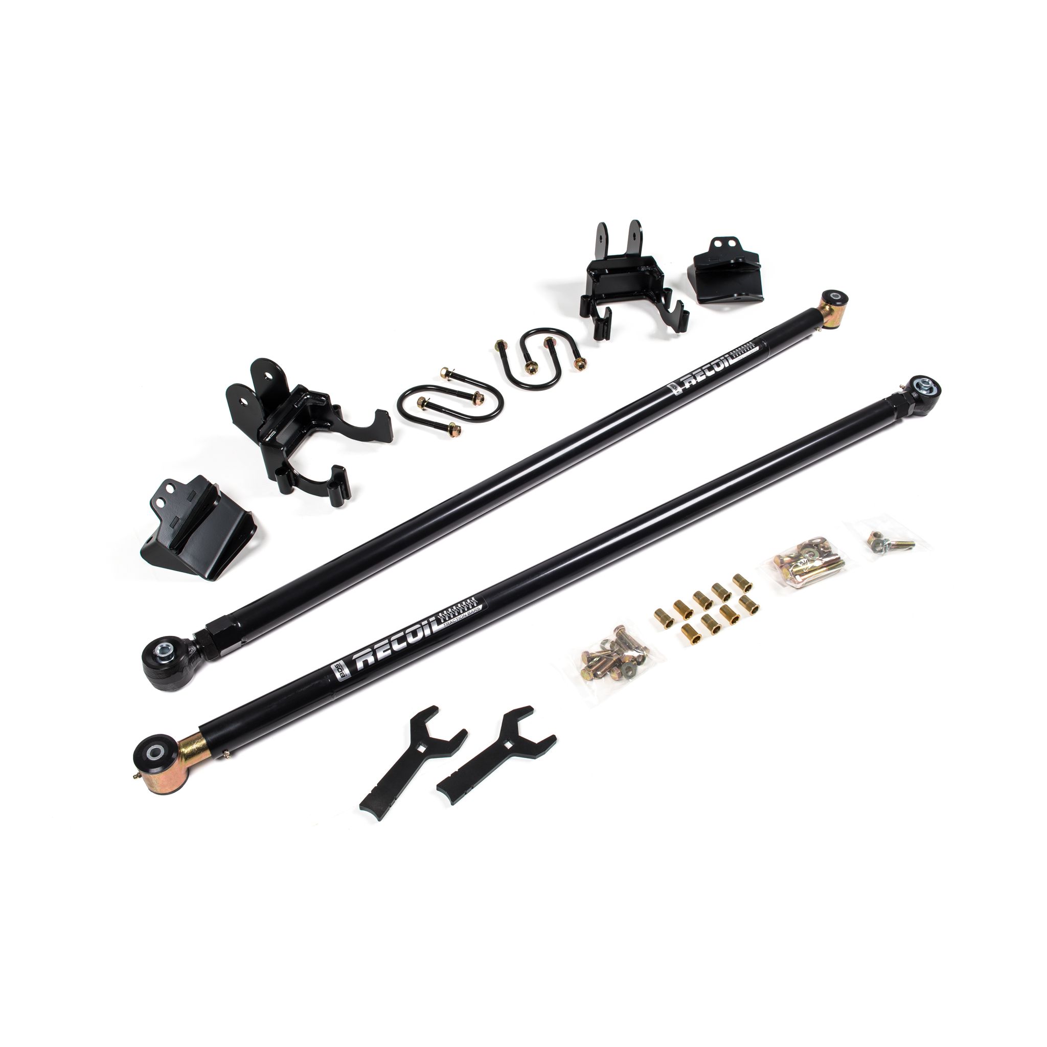 2011-2016 Ford F250/350 Recoil Traction Bar Kit - Long Bed