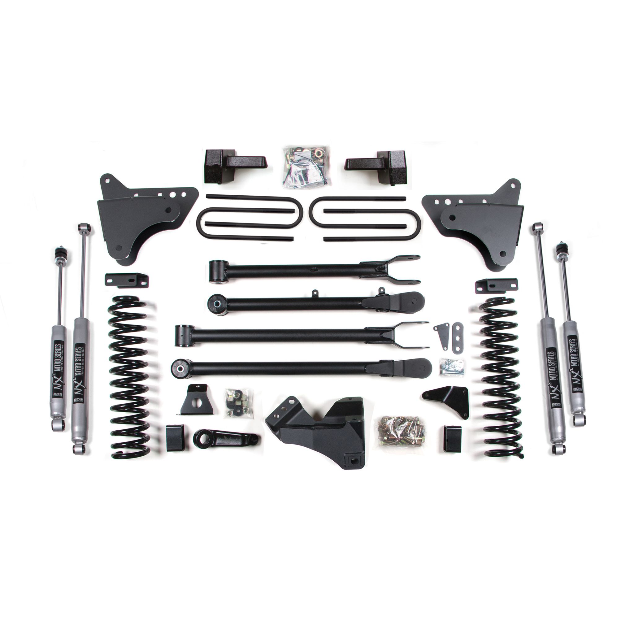 05-07 F250/350 Dsl 4/4 4-Link Spring Kit