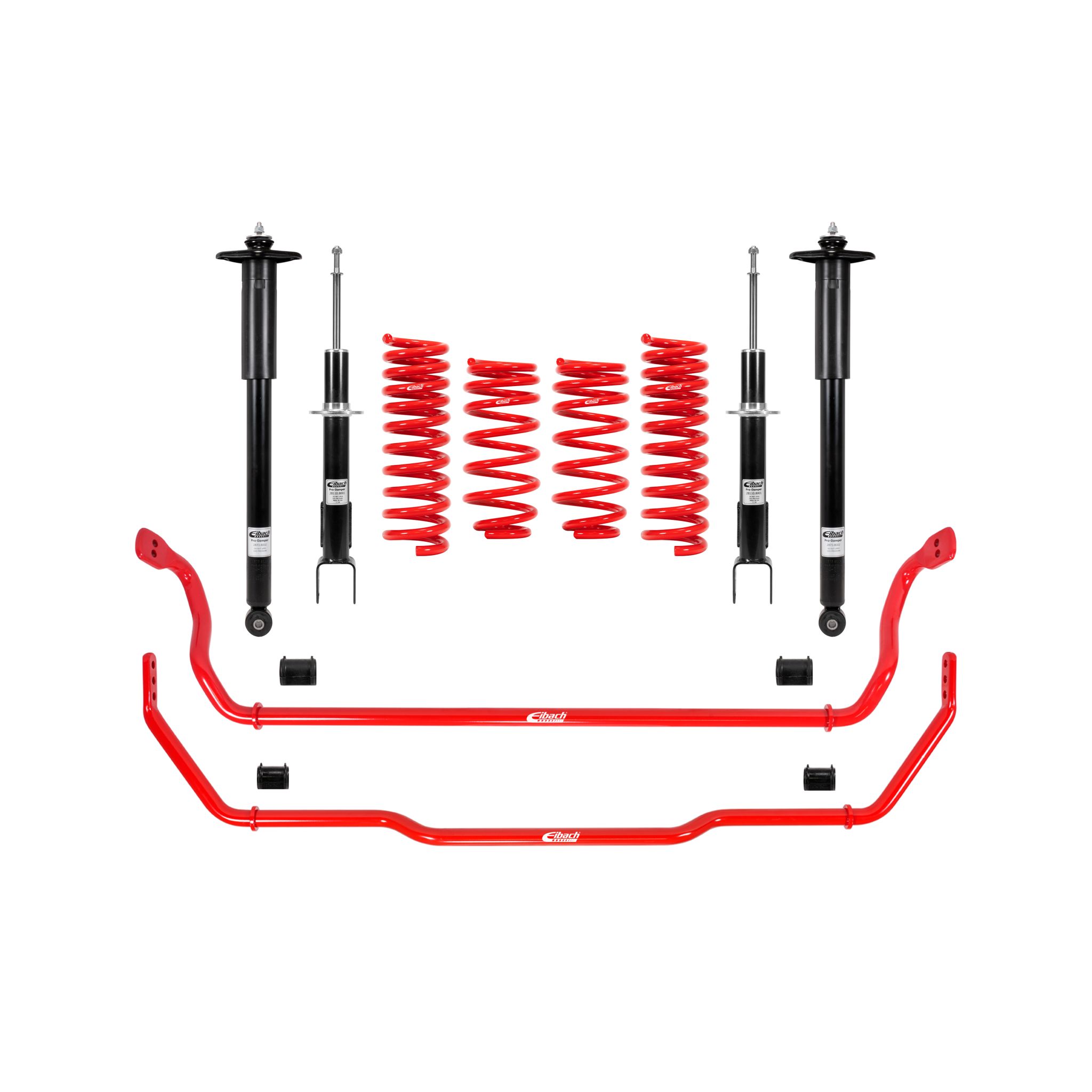 Sportline Springs + Pro-Damper Shocks + Sway Bars