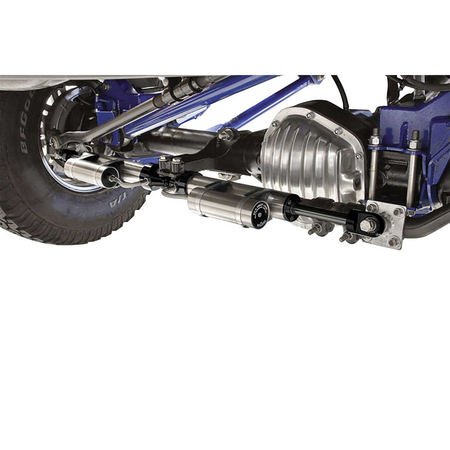 Dual Dirt Logic 2.25 Stainless Steel Steering Stabilizer Kit