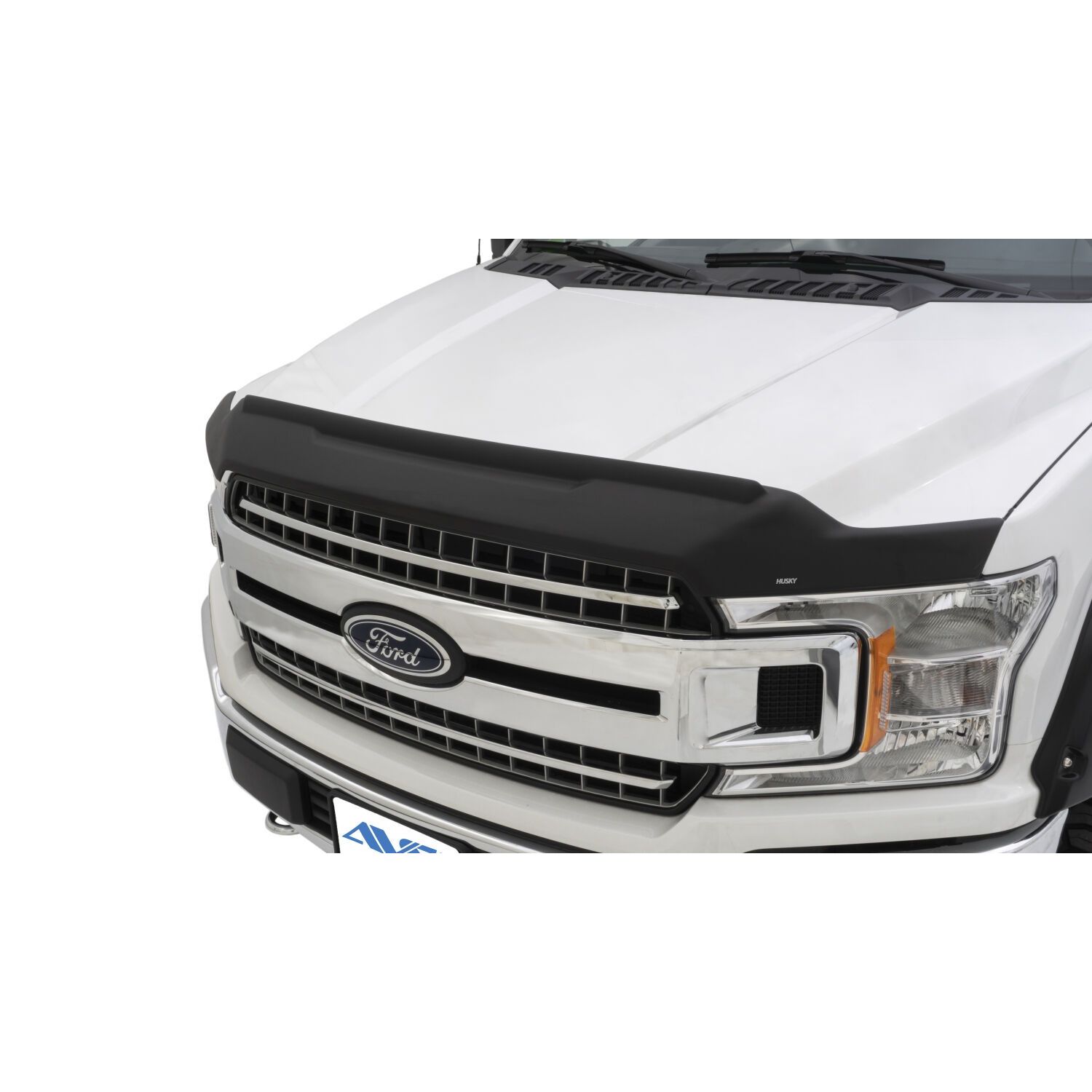 Husky 2830001 Aeroskin II Hood Protector Matte Black 15-20 Ford F-150; Does Not Fit Raptor