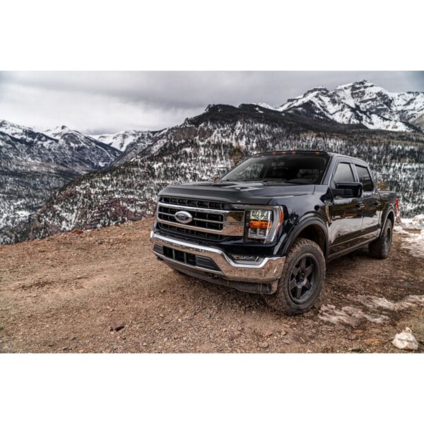 Husky 2830001 Aeroskin II Hood Protector Matte Black 15-20 Ford F-150; Does Not Fit Raptor