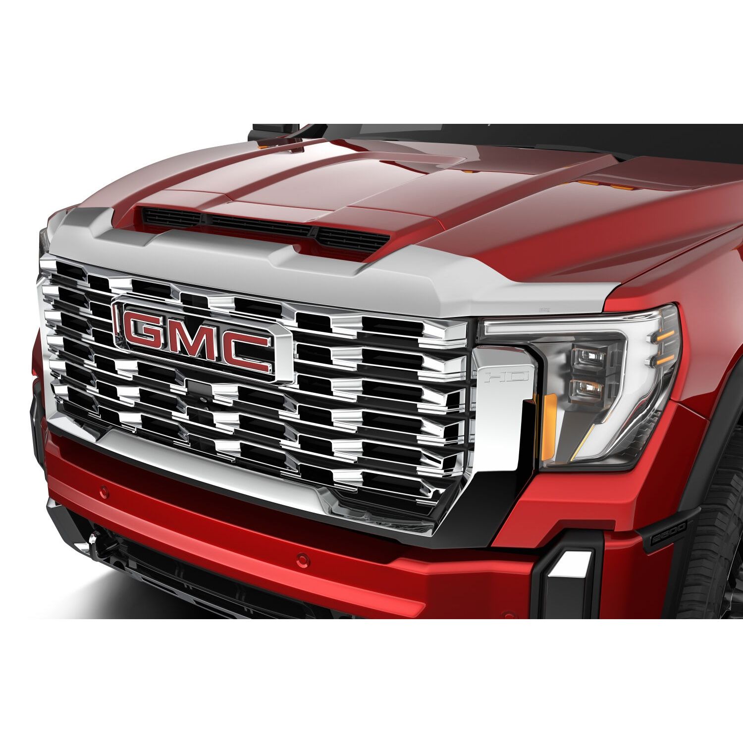 Husky 2842285 Aeroskin Flush Mount Dark Smoke Hood Protector 2024 GMC 2500/3500