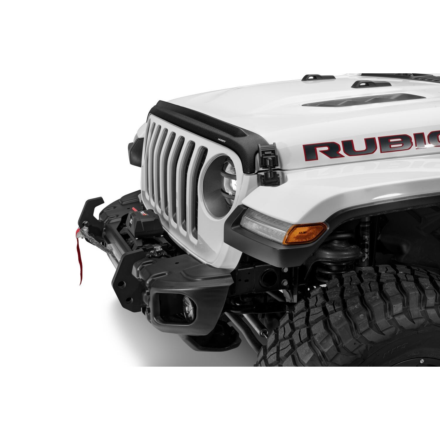 Husky 2830148 Aeroskin II Matte Black 18-25 Jeep Wrangler JK; 20-25 Jeep Gladiator