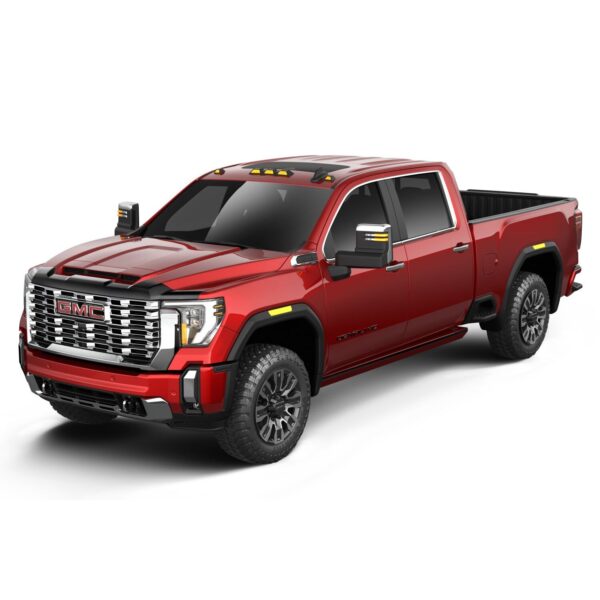 Husky 2842285 Aeroskin Flush Mount Smoke Hood Protector 2024 GMC 2500/3500 HD