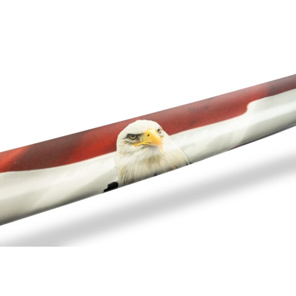 Husky Liners Hood Shield Eagle with Flag Design 2818018