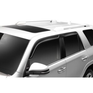 Husky Liners 2854027 Low Profile Dark Smoke Ventvisor Side Window Deflector, 4-Piece Set for 2010-2023 Toyota 4Runner
