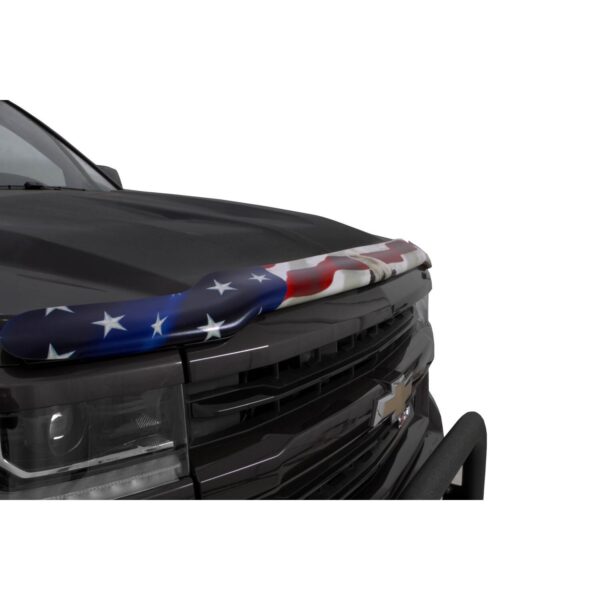 Husky Liners Hood Shield Eagle with Flag Design 2818094