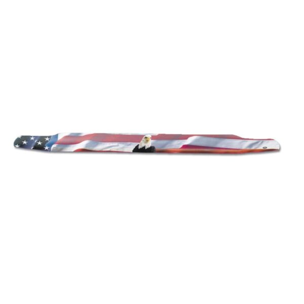 Husky Liners Hood Shield Eagle with Flag Design 2818054