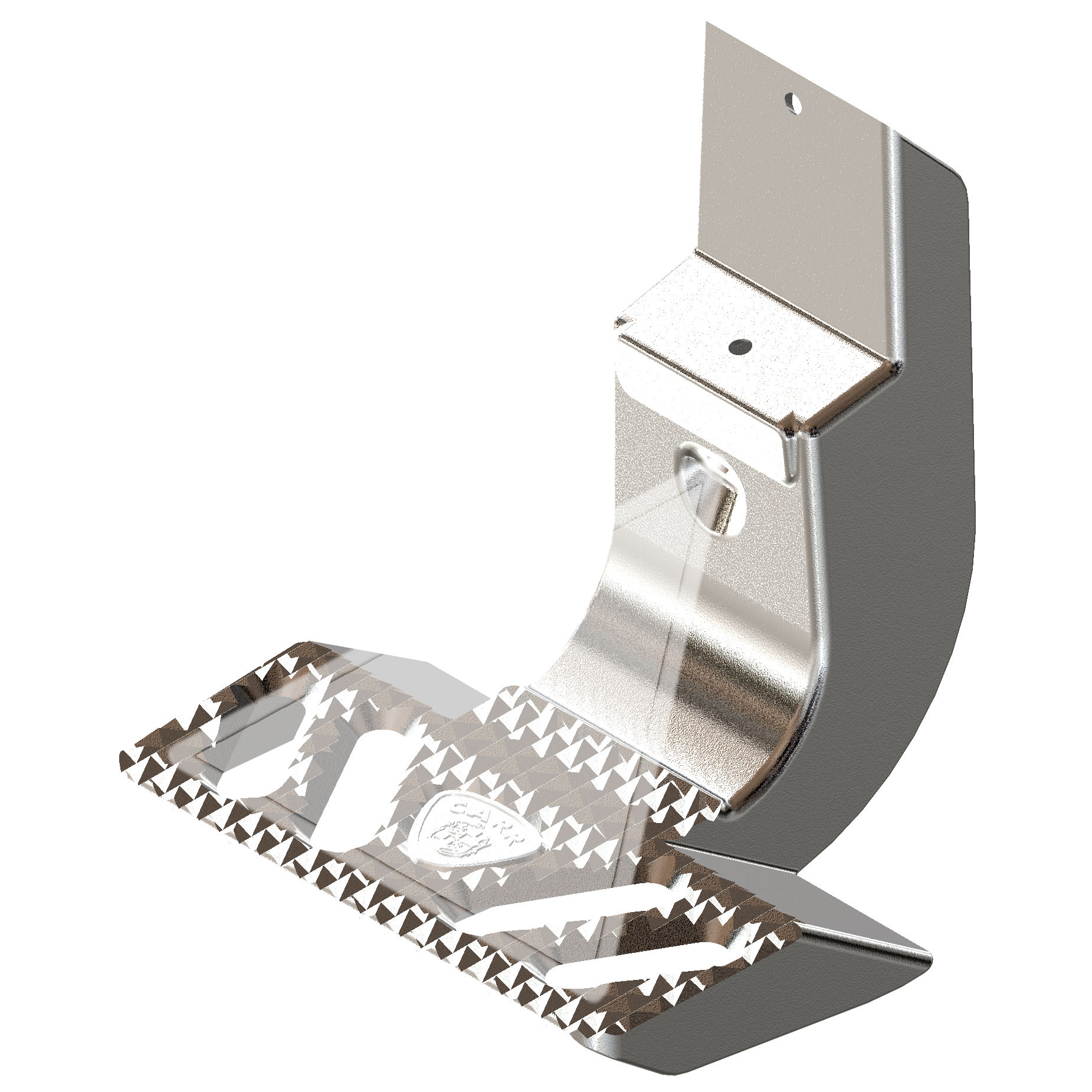 Carr - 140202-1 - MAXno-drill Side Step - Polished - Single