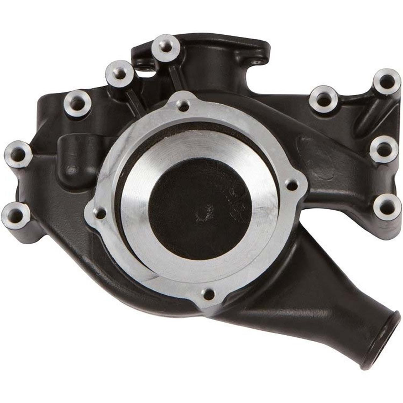 Ultra Series Big Block Chrysler Water Pump & Housing, Black, 383-440, Aluminum