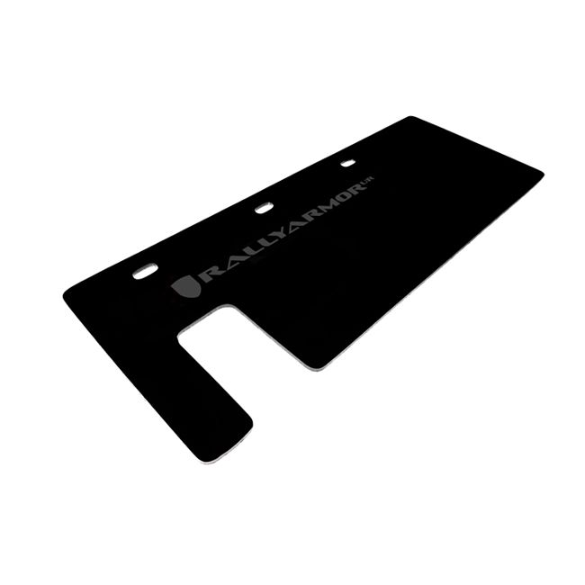 Rally Armor MF35-UR-BLK/GRY - 2015-2024 Polaris Slingshot SL, SL LE - Black Mud Flap/Grey Logo