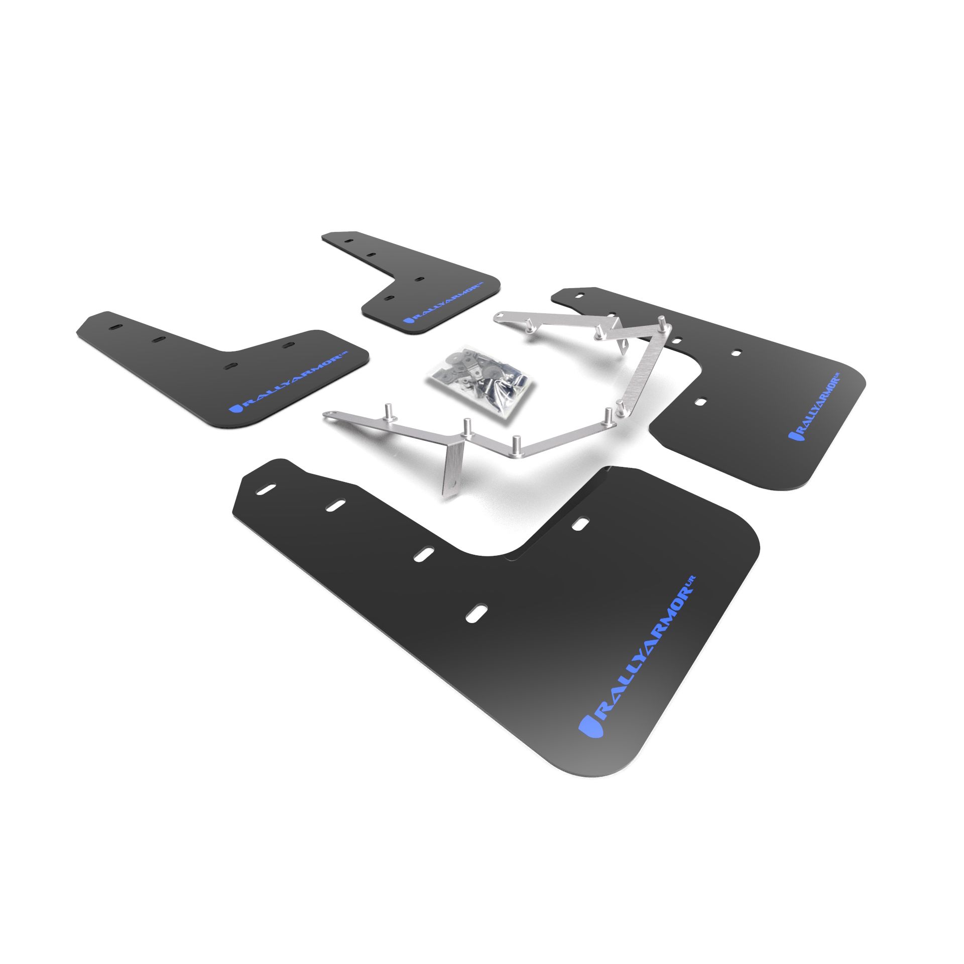 Rally Armor MF71-UR-BLK/BL 2017-2021 Honda Civic LX, EX, EX-L Hatchback