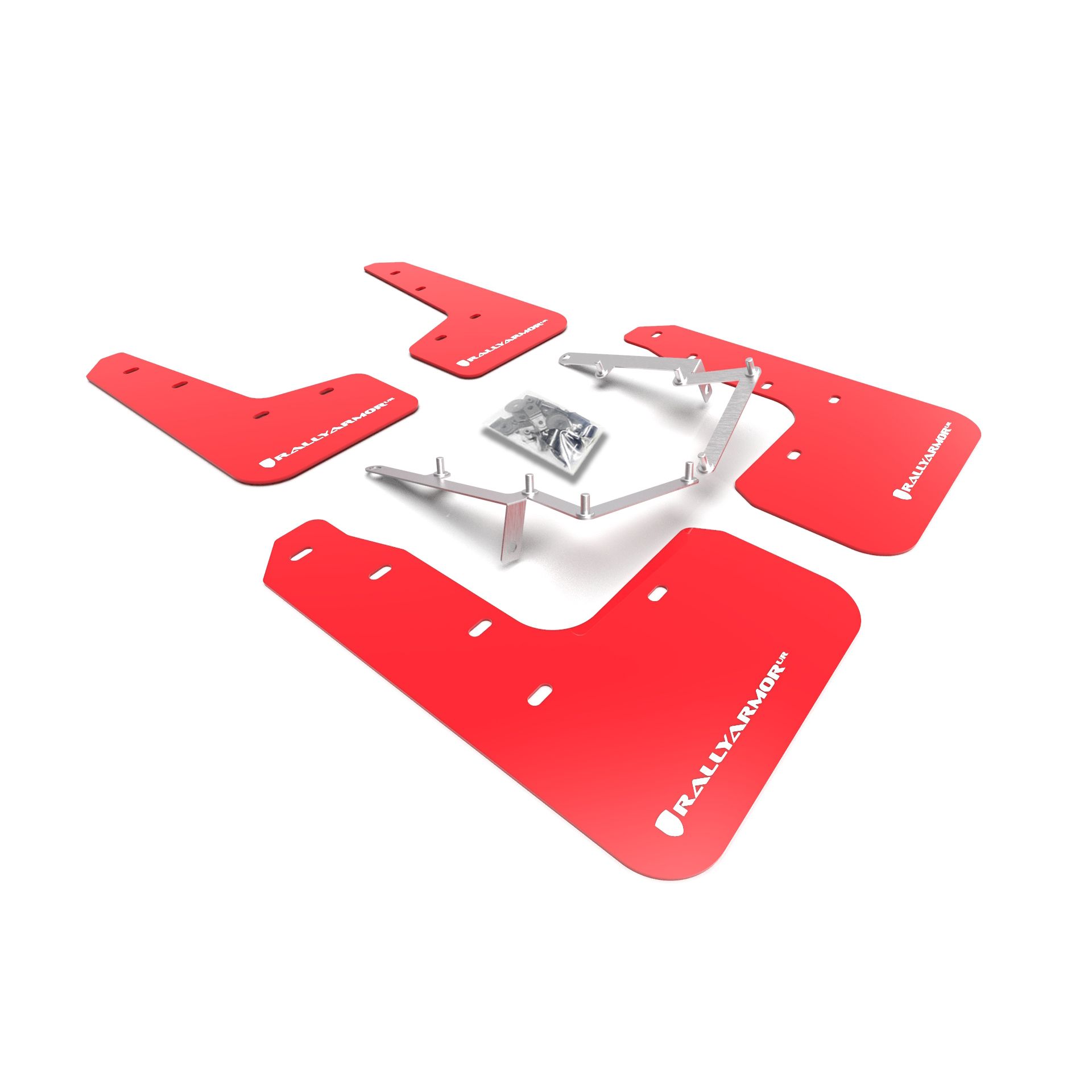 Rally Armor MF71-UR-RD/WH 2017-2021 Honda Civic LX, EX, EX-L Hatchback